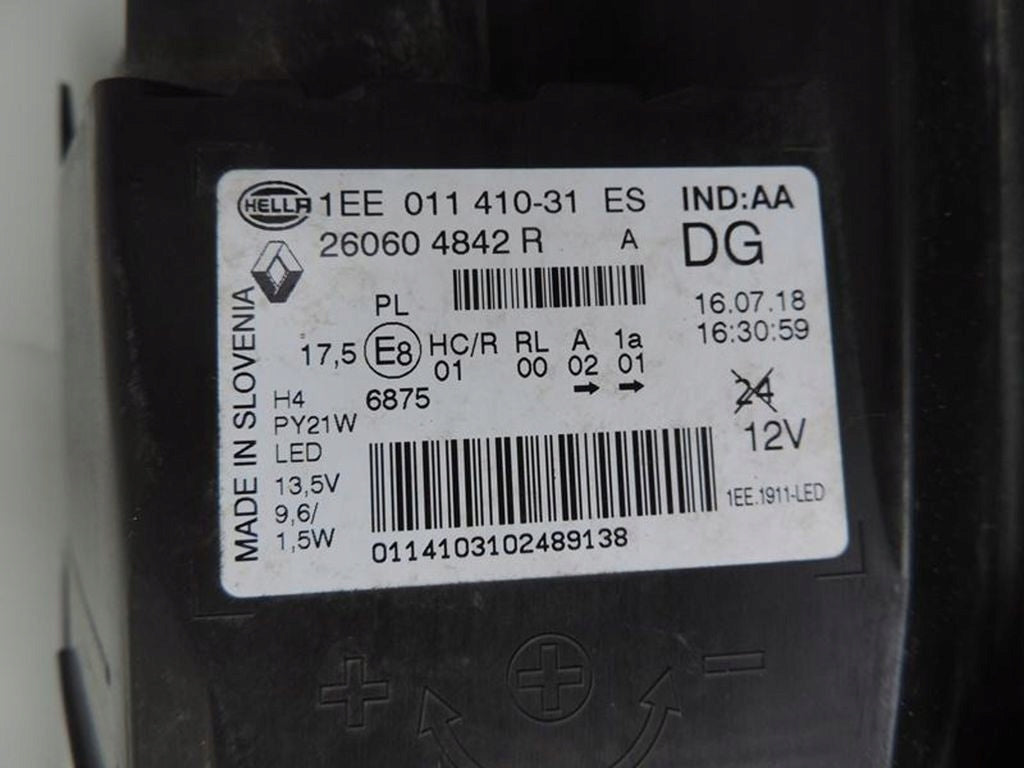 Frontscheinwerfer Opel Vivaro 260604842R Links Scheinwerfer Headlight SCH8098646124xf