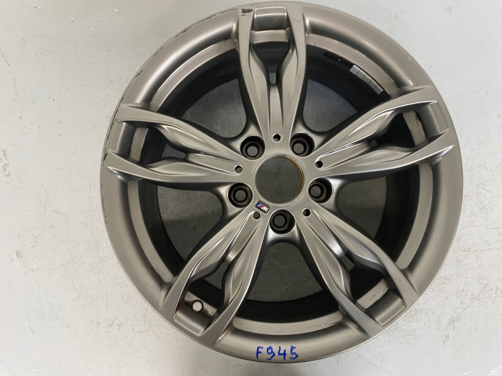 1x Alufelge 18 Zoll 8.0" 5x120 52ET Matt Graphit 7847414 BMW F20 Mg Rim Wheel FEL8419942819ng