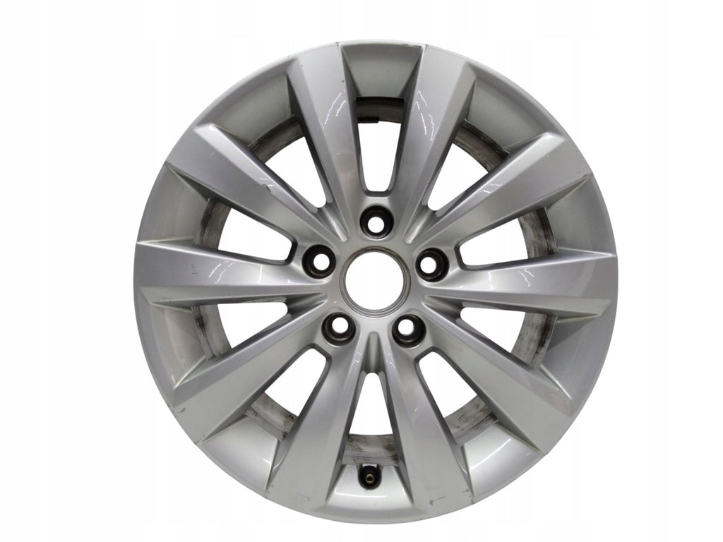 1x Alufelge 16 Zoll 6.5" 5x112 44ET Glanz Silber 5C0601025T VW Beetle Rim Wheel FEL4726700043aq