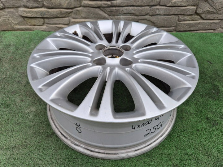1x Alufelge 16 Zoll 4x100 13298019SAJ Opel Corsa D Rim Wheel FEL1441378403ln