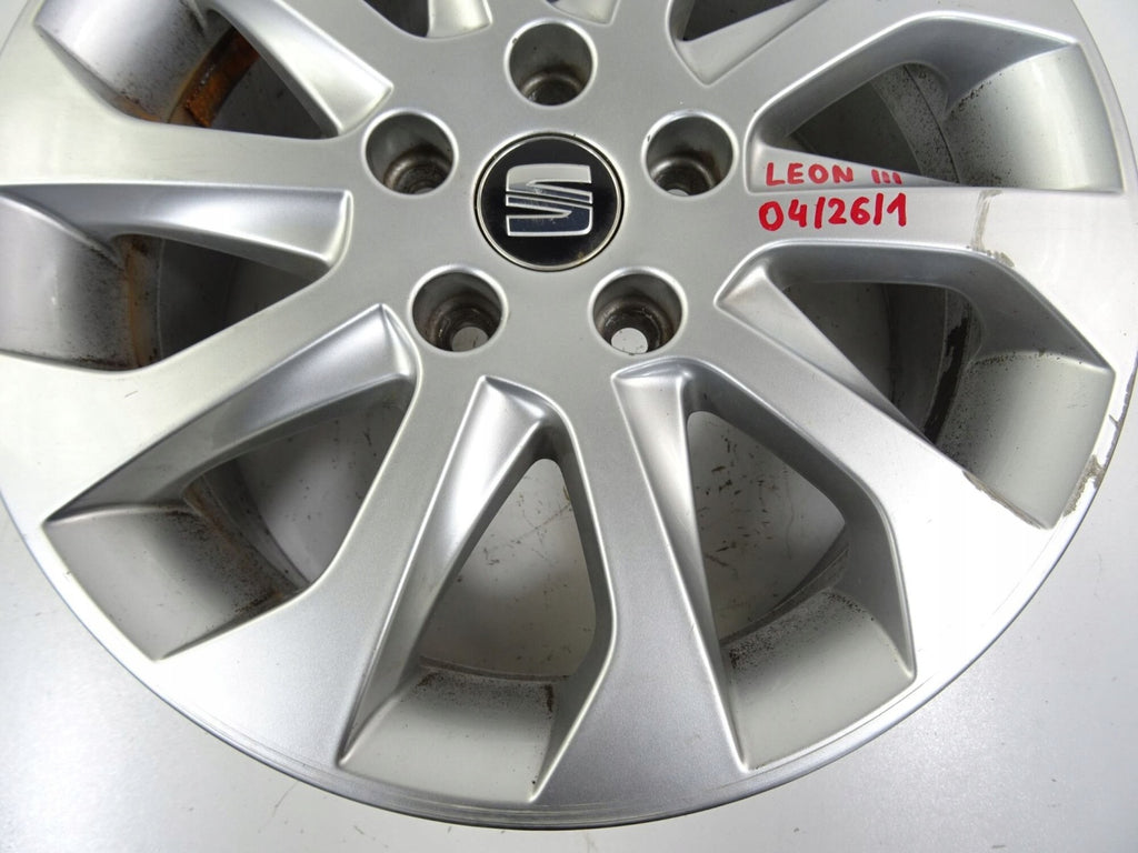 1x Alufelge 16 Zoll 6.5" 5x112 5F0601025A Seat Leon Rim Wheel FEL9889499101ed