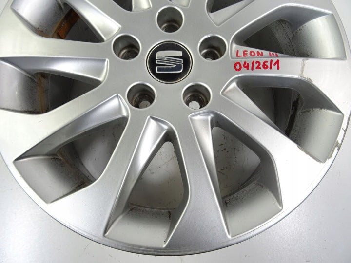 1x Alufelge 16 Zoll 6.5" 5x112 5F0601025A Seat Leon Rim Wheel FEL9889499101ed