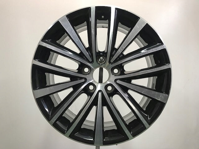 1x Alufelge 17 Zoll 7.0" 5x112 54ET Glanz Schwarz 5C0601025 VW Rim Wheel FEL4011839949ki