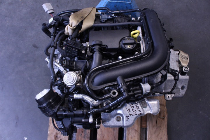 Motor VW Golf VIII I DLA 1.0 ETSI Hybrid Engine Unkomplett MOT3903576411wi