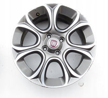 Laden Sie das Bild in den Galerie-Viewer, 1x Alufelge 16 Zoll 6.0&quot; 4x100 45ET Matt Schwarz 51842693 Fiat Punto Evo Grande