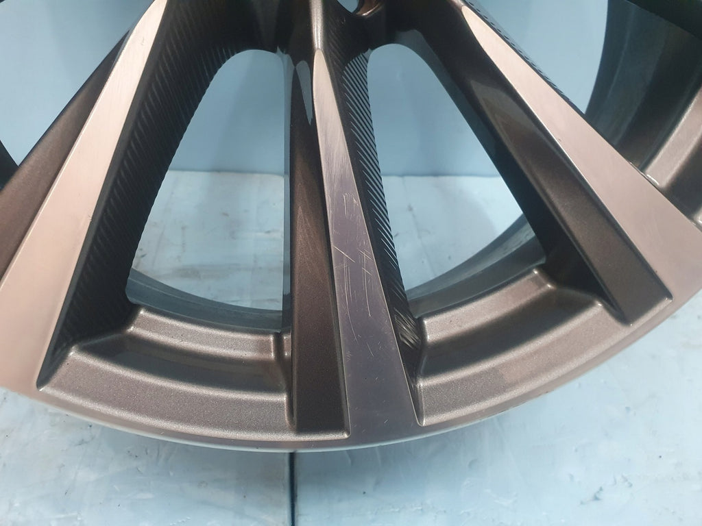 1x Alufelge 19 Zoll 7.0" 5x114.3 40ET KE409-4E400 Nissan Qashqai J11 Rim Wheel