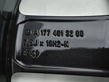 Laden Sie das Bild in den Galerie-Viewer, 1x Alufelge 18 Zoll 7.5" 5x112 49ET Matt Schwarz A1774013200 Mercedes-Benz Cla FEL9579539955ee