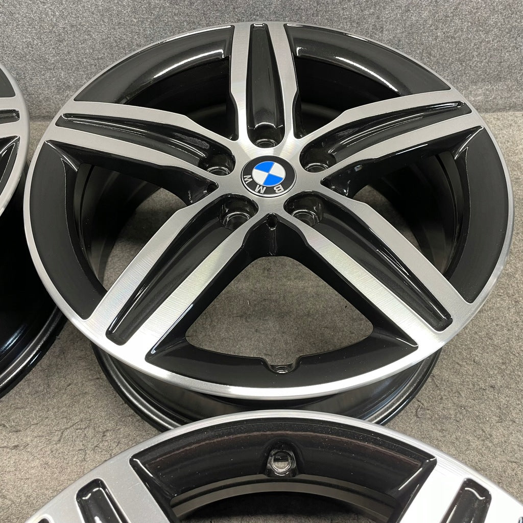 4x Alufelge 17 Zoll 7.5" 5x112 6855091 BMW 2 F45 F46 Rim Wheel FEL8153647554yr