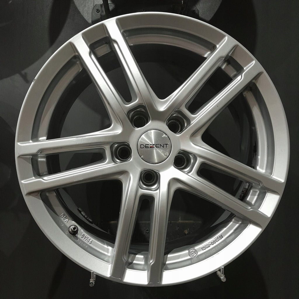 4x Alufelge 17 Zoll 7.5" 5x112 38ET Glanz Silber KBA51746 Audi A4 B8 Rim Wheel FEL6598104972ky