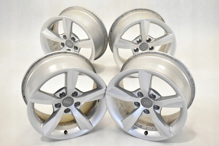 4x Alufelge 16 Zoll 7.5" 5x112 37ET Glanz Silber 4G0071496 Audi A6 C7 B9 FEL3494676886qj