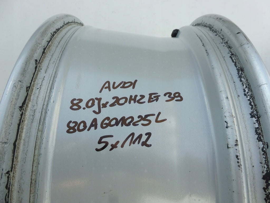 1x Alufelge 20 Zoll 8.0" 5x112 39ET 80A601025L Audi Q5 Rim Wheel FEL2625122491qg