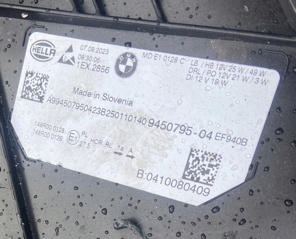 Frontscheinwerfer BMW G21 G20 9450795-04 Full LED Links Scheinwerfer Headlight SCH3862065117kv