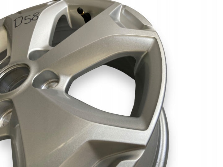 1x Alufelge 16 Zoll 6.5" 5x114.3 50ET Glanz Schwarz 403008854R Dacia Duster FEL7786317971dy