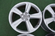Load image into Gallery viewer, 4x Alufelge 20 Zoll 8.5" 5x112 33ET Glanz Silber 8R0601025CJ Audi Q5 Rim Wheel FEL1000419251az
