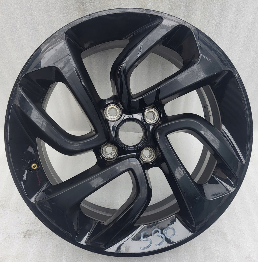 1x Alufelge 16 Zoll 6.5" 4x108 20ET Glanz Schwarz 39007897 Opel Crossland X FEL8193192081kx