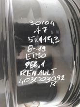 Laden Sie das Bild in den Galerie-Viewer, 1x Alufelge 19 Zoll 8.0" 5x114.3 30ET Glanz Schwarz 403003092R Renault I FEL4834924275oj