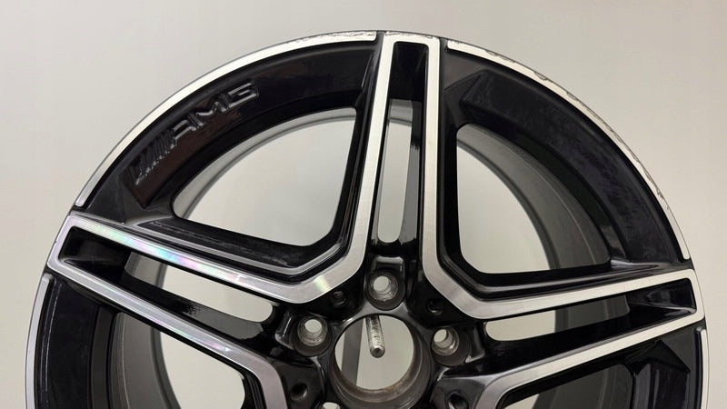 1x Alufelge 18 Zoll 8.0" 5x112 43ET Glanz Schwarz A2134016300 Mercedes-Benz Amg FEL7923298204ov