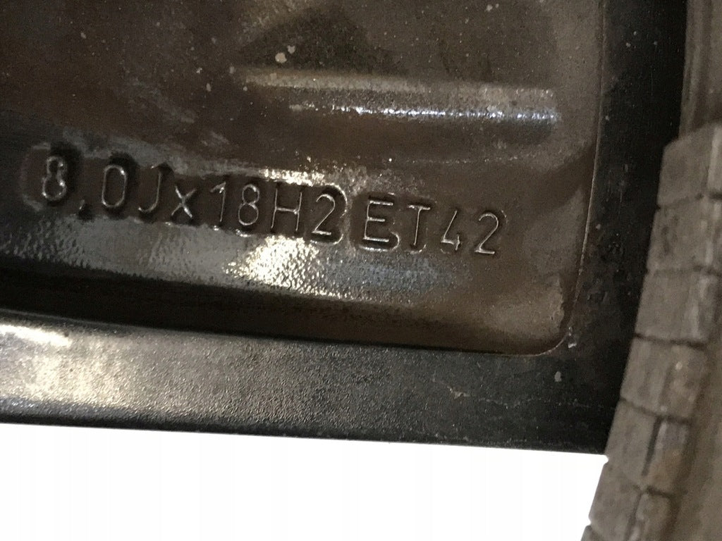 1x Alufelge 18 Zoll 8.0" 5x108 42ET Glanz Schwarz 32243392 Volvo Xc60 Rim Wheel FEL9737197214ix