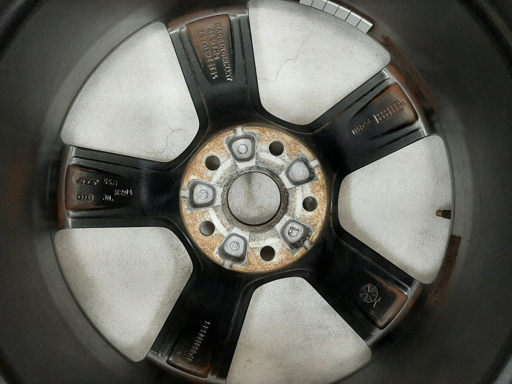 1x Alufelge 18 Zoll 7.5" 5x112 54ET Matt Graphit 8P0601025BS Audi Mg Rim Wheel FEL7799308663mk
