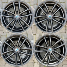 Laden Sie das Bild in den Galerie-Viewer, 4x Alufelge 18 Zoll 8.0" 5x112 30ET Glanz Graphit 7855081 BMW G31 G30 Rim Wheel FEL8447685541vj
