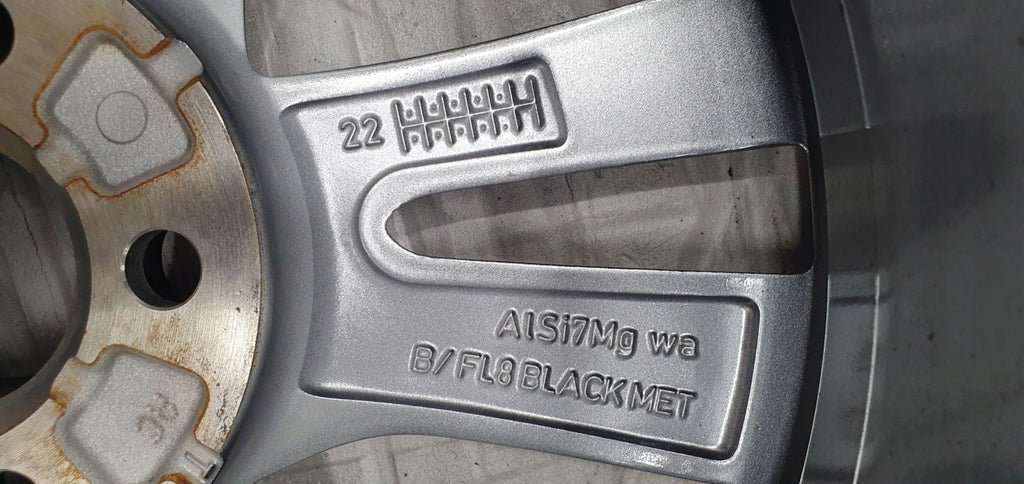 1x Alufelge 16 Zoll 6.0" 5x100 45ET Glanz Graphit 6VA601025 Mg Fabia Iv FEL3355205233rb