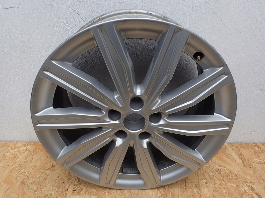 1x Alufelge 19 Zoll 8.0" 5x112 39ET Glanz Silber 4K0601025M Audi A6 C8 Rim Wheel FEL8645641261fm
