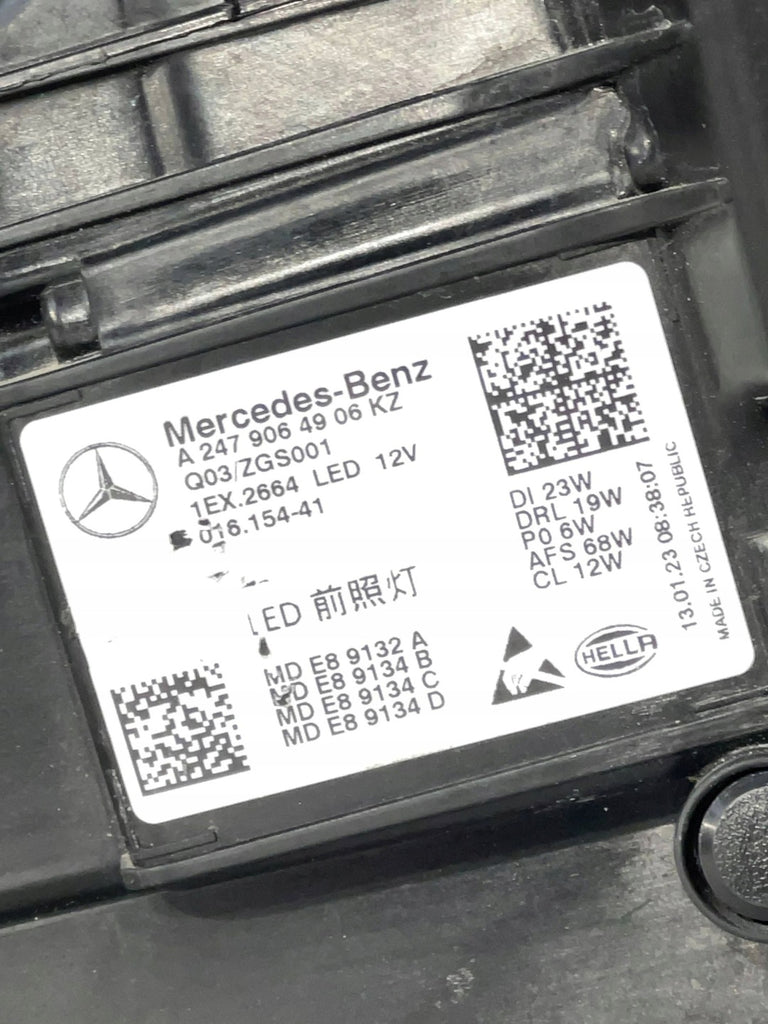 Frontscheinwerfer Mercedes-Benz Gla H247 A2479064906 LED Links Headlight SCH8436097334ll