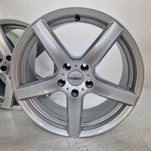 Laden Sie das Bild in den Galerie-Viewer, 4x Alufelge 18 Zoll 7.5" 5x112 38ET Glanz Silber KBA51527 Rim Wheel FEL2563795967zz