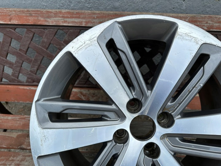 1x Alufelge 18 Zoll 7.5" 4x108 29ET Glanz Graphit 9802462477 Citroën C4 Mg 3008 FEL7016503663mi