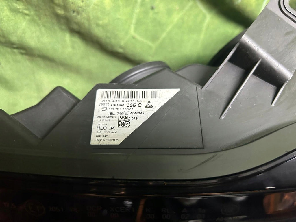 Frontscheinwerfer Audi A6 C7 4G0941005C Xenon Links Scheinwerfer Headlight