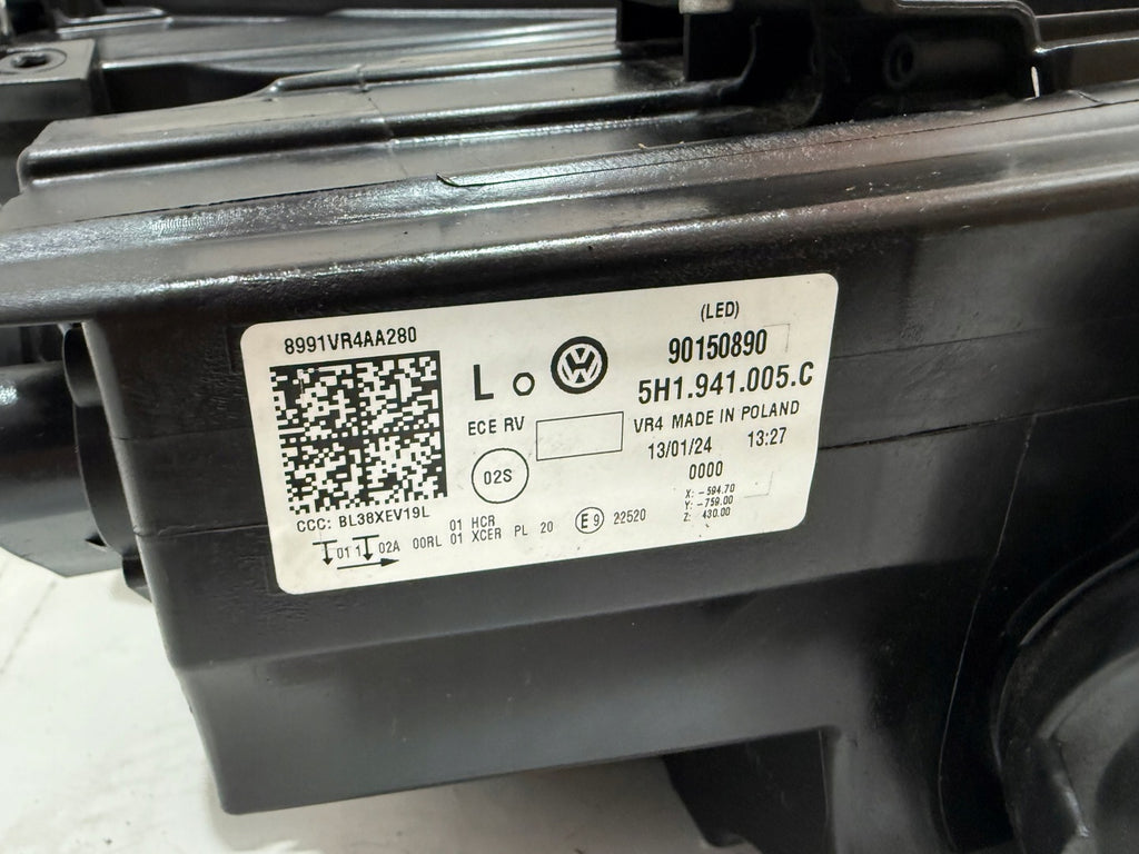 Frontscheinwerfer VW Golf VIII 5H1941006C 5H1941005C Ein Satz Headlight SCH7547315347th