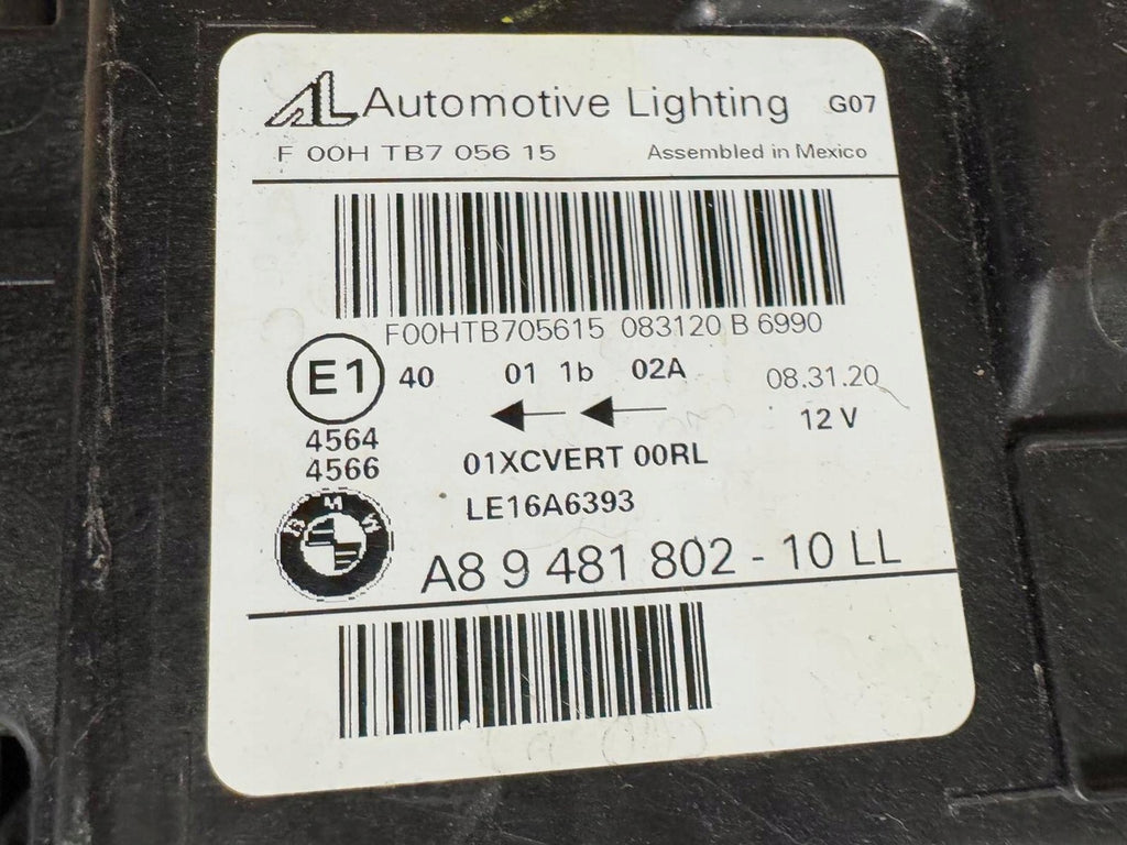 Frontscheinwerfer BMW X7 G07 948180210 Laser Rechts Scheinwerfer Headlight SCH8853383216xd