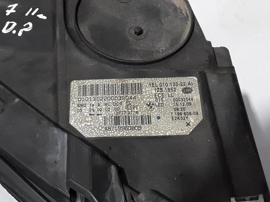 Frontscheinwerfer BMW 5 Gran Turismo 719960809 Rechts Scheinwerfer Headlight SCH6574010439co