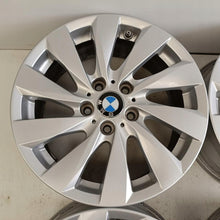 Load image into Gallery viewer, 4x Alufelge 17 Zoll 7.5" 5x120 43ET Glanz Silber 6796206 BMW 1 F21 F20 Rim Wheel FEL5419334125va