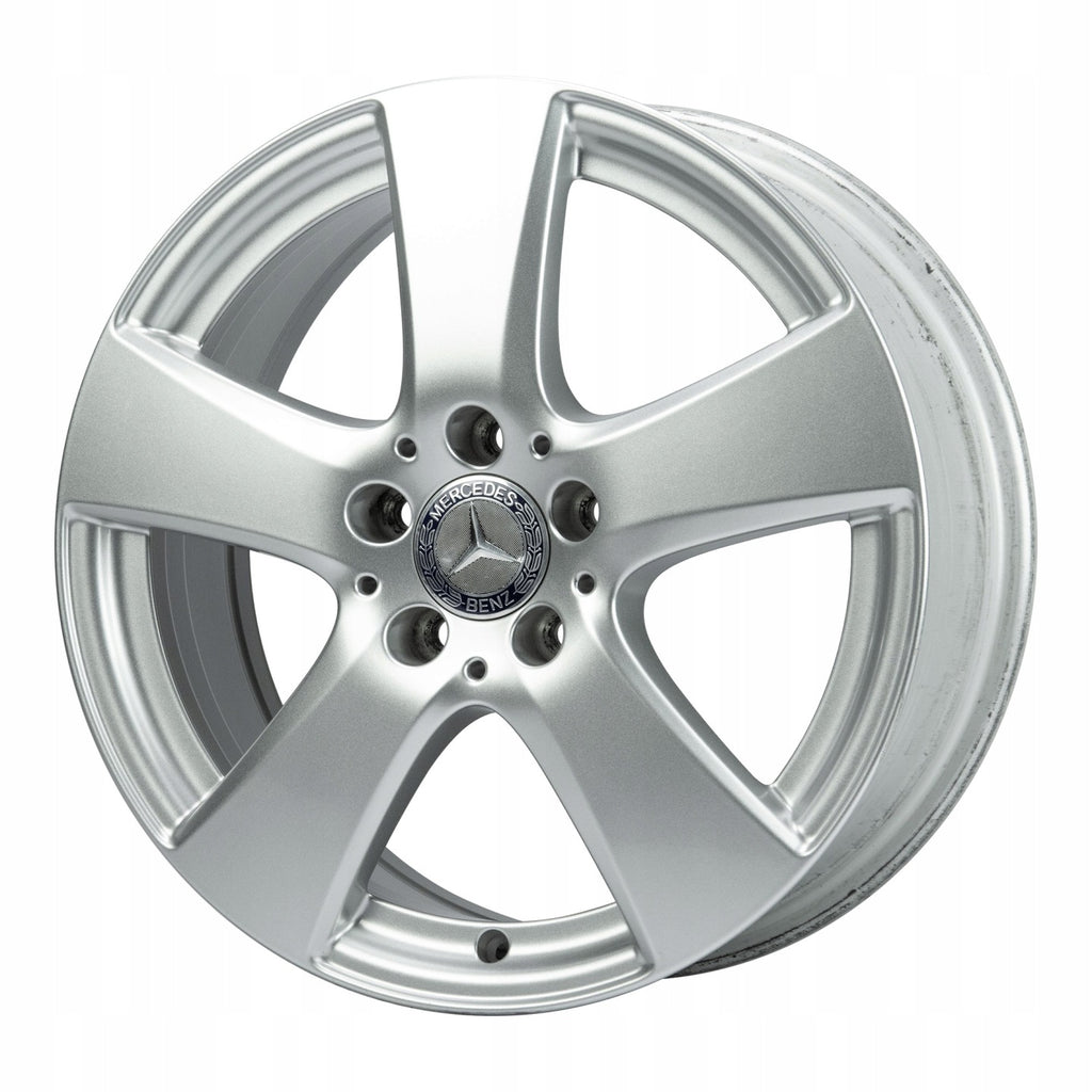 4x Alufelge 17 Zoll 7.0" 5x112 5ET Silber A2054015500 Mercedes-Benz Rim Wheel FEL6898967701rx