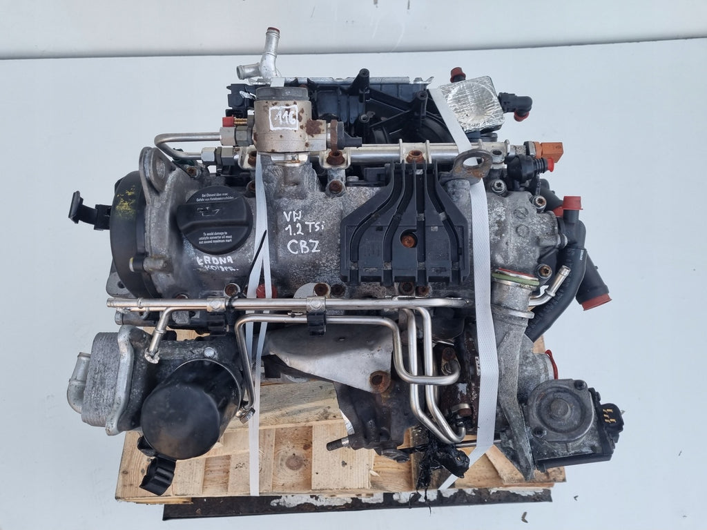 Motor VW Touran CBZB 1.2 TSI 105PS 77kW 2003 Benzin Engine Komplett