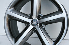 Laden Sie das Bild in den Galerie-Viewer, 4x Alufelge 18 Zoll 8.5" 5x112 29ET Glanz Silber 8T0601025M Audi A4 Allroad FEL4491559521uw