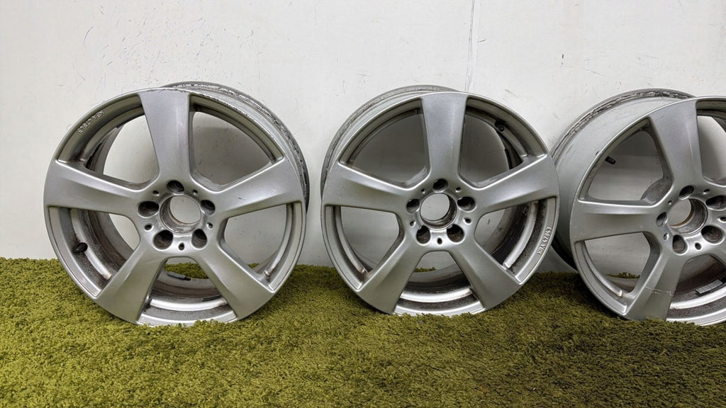 4x Alufelge 17 Zoll 8.0" 5x112 35ET Matt Silber Mercedes-Benz W168 Rim Wheel FEL5311927235tr