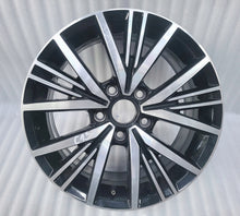 Load image into Gallery viewer, 1x Alufelge 16 Zoll 6.5&quot; 5x112 46ET Glanz Schwarz 5G0601025 VW Golf Vii