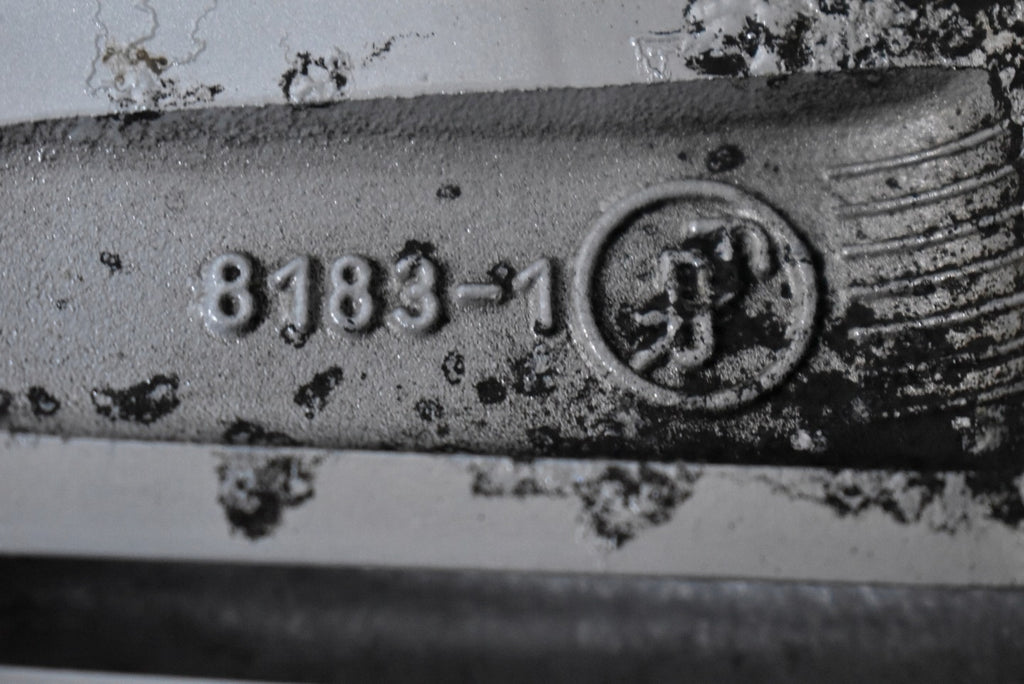 1x Alufelge 15 Zoll 6.5" 5x108 42ET Glanz Silber Peugeot Partner Rifter