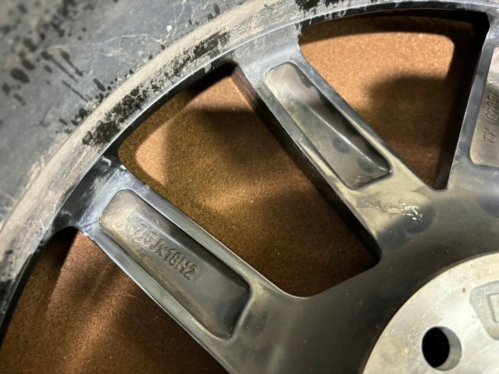 1x Alufelge 18 Zoll 7.5" 5x112 46ET KBA54109 Audi Rim Wheel FEL3585099921jj