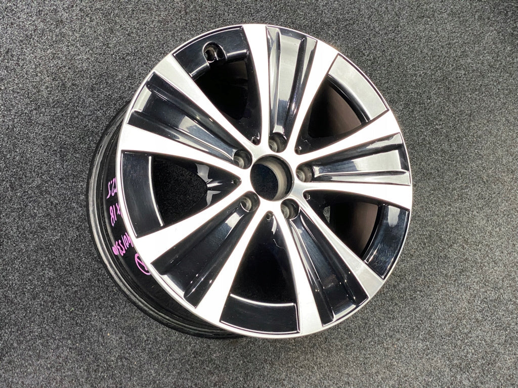 1x Alufelge 18 Zoll 9.0" 5x112 52 5ET A2134015300 Mercedes-Benz Rim Wheel