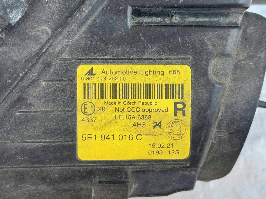Frontscheinwerfer Skoda Octavia III 5E1941016C LED Rechts Scheinwerfer Headlight SCH1002076601ml