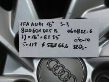 Load image into Gallery viewer, 1x Alufelge 16 Zoll 7.0&quot; 5x112 35ET Silber 8W0601025 Audi Rim Wheel