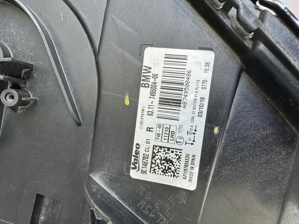 Frontscheinwerfer BMW X1 F48 7495003-03 7495004-06 Full LED Rechts oder Links SCH2385324852co
