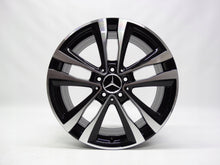Load image into Gallery viewer, 4x Alufelge 18 Zoll 7.5&quot; 5x112 49ET Glanz Schwarz A1774012700 Mercedes-Benz W177