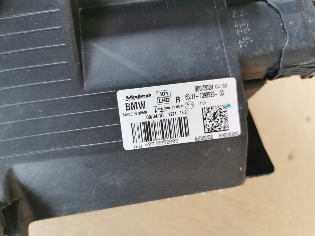 Frontscheinwerfer BMW I3 7472185 Full LED Ein Stück (Rechts oder Links) SCH6864876711gb
