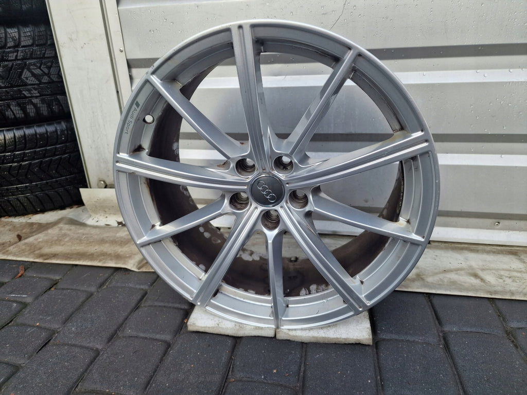 1x Alufelge 19 Zoll 8.0" 5x112 26ET Glanz Silber 8W0601025CP Audi Rim Wheel FEL7934492854ii