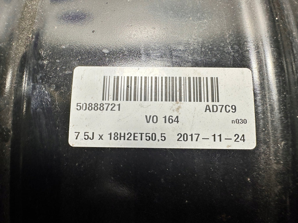 1x Alufelge 18 Zoll 7.5" 5x108 50888721 Volvo Rim Wheel FEL5774479691xn
