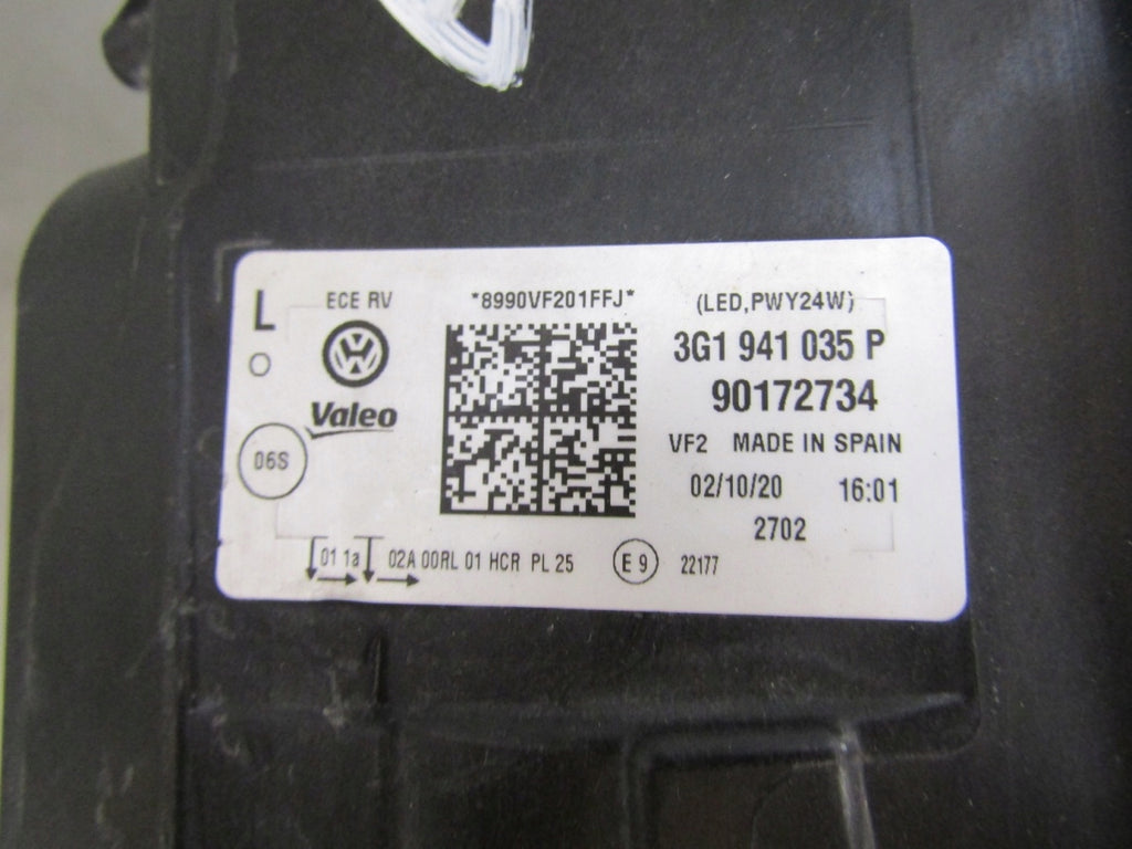 Frontscheinwerfer VW Passat B8 3G1941035P LED Links Scheinwerfer Headlight SCH6662763461lu